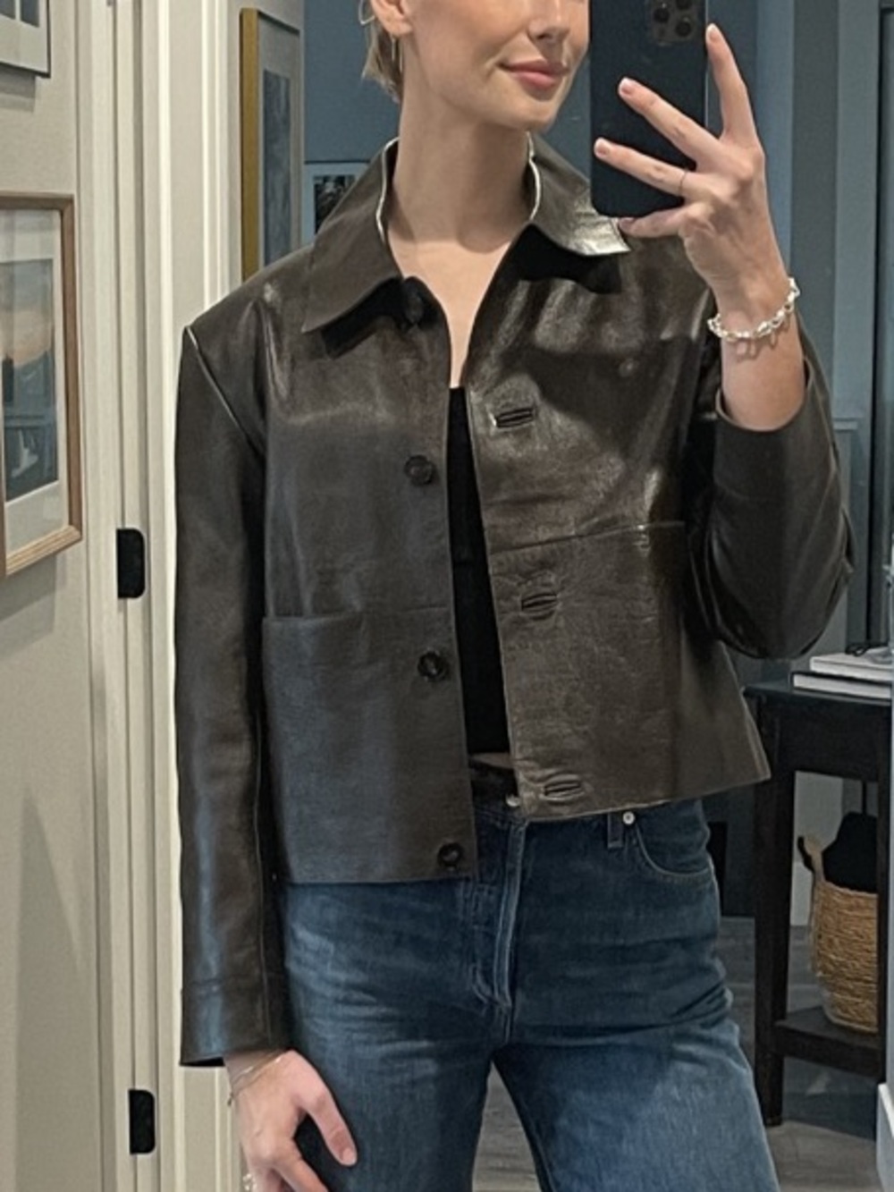Warn Vintage Brown Leather Jacket